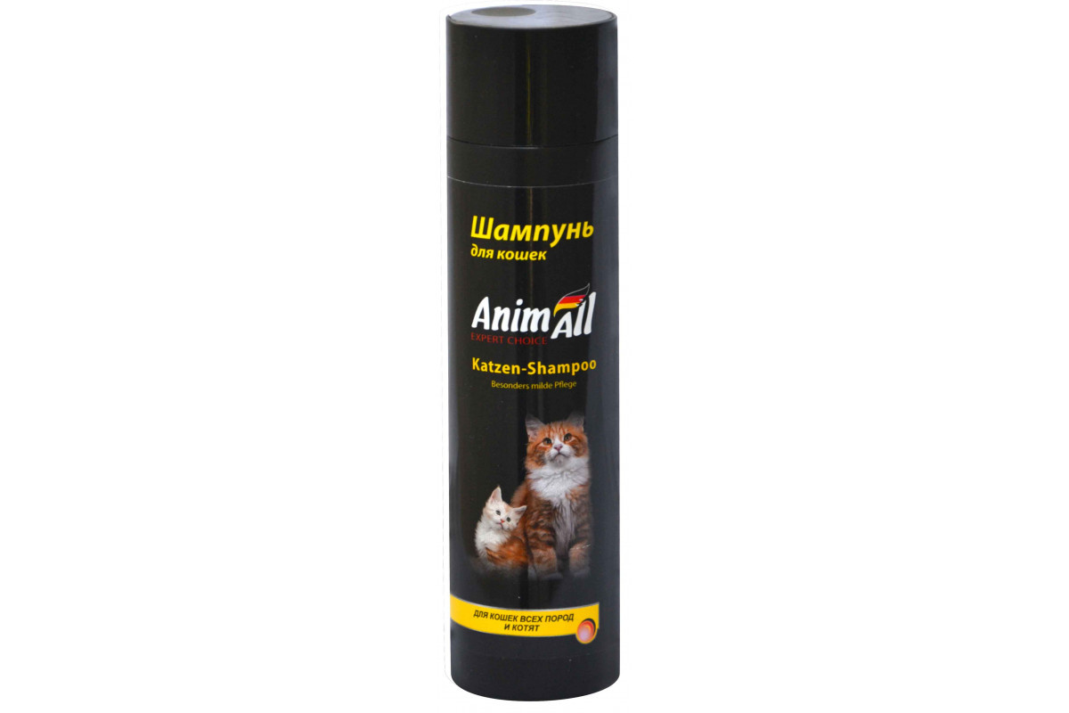 Шампунь AnimAll (ЕнімАлл) для котів і кошенят усіх порід 250мл