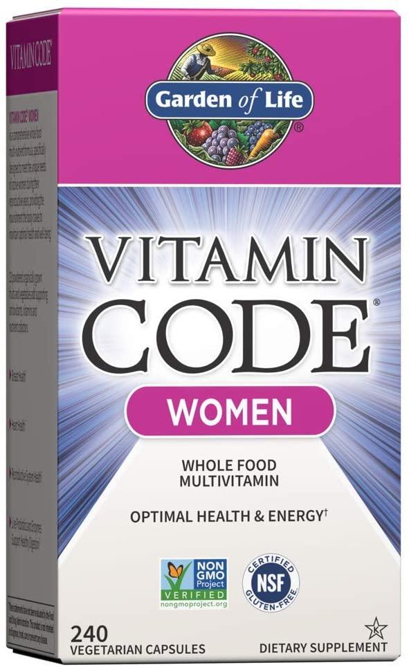 Garden of Life Vitamin Code for Women 240 капсул, фото 1