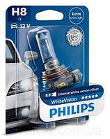 Автолампи Philips WhiteVision H8 12 V 35 W 3700 K PGJ19-1 (1 шт.) 12360WHVB1