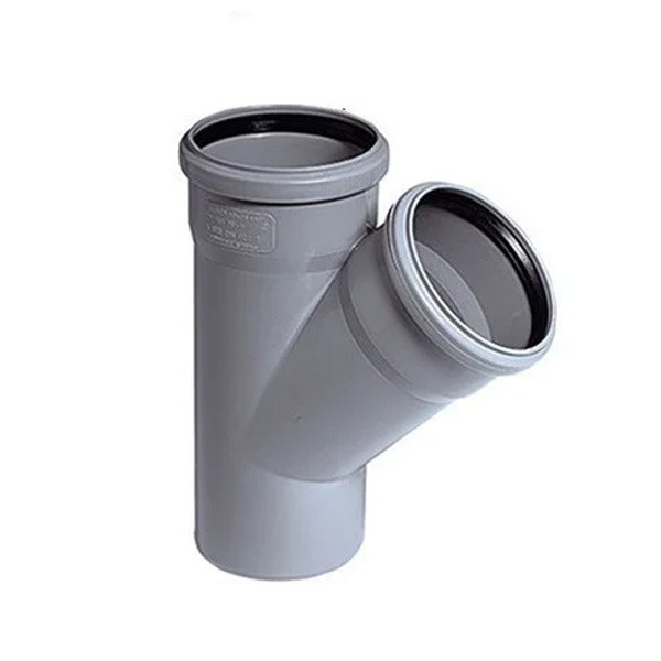 Трійник для внутрішньої каналізації 110/75 45' Ostendorf