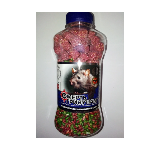 Смерть гризунам (зерно/мікс) банка  400 гр., фото 1