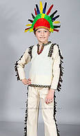 Карнавальный костюм "Индеец (вождь)", размер, 30-36, рост 98-146 см