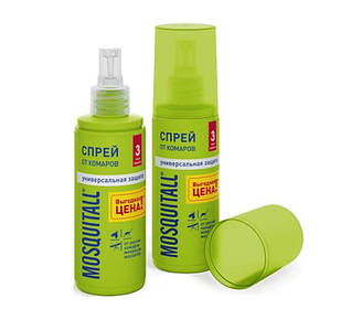 Спрей Лосьйон Москітол універсальний захист від комарів 100 мл (4820185020626)