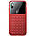 Apple iPhone XS Чохол-накладка Baseus Glass & Weaving Red, фото 3