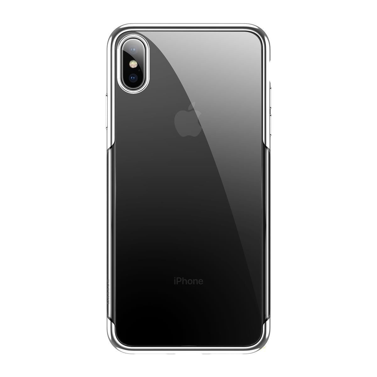 Apple iPhone XS Max Чохол-накладка Baseus Glitter White