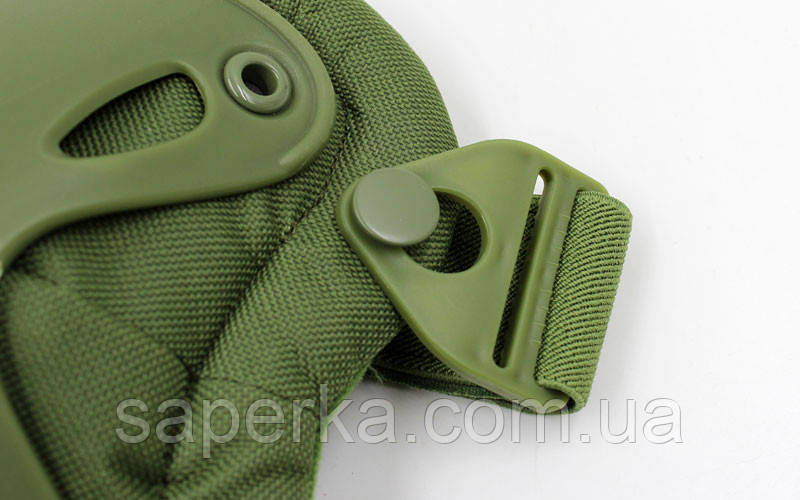 Защита тактическая ВСУ Комплект анатомический защитный для военных наколенники + налокотники тактические олива - фото 8 - id-p188829657