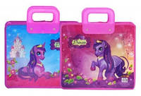 Папка портфель FC пластиковий 350 мікрон MY CUTE PONY, код 7890