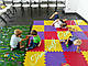 Підлоговий дитячий ігровий килимок. Дитячий розвиваючий килимок "Містечко"., фото 4