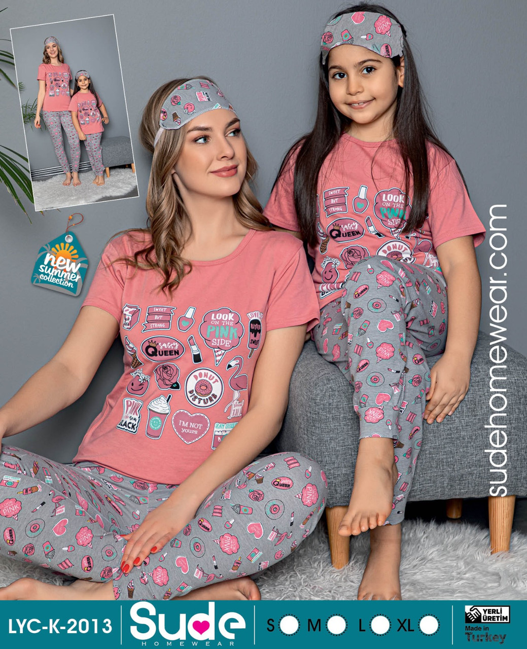 Молодіжна піжама з прінтом,Sude, фото 1