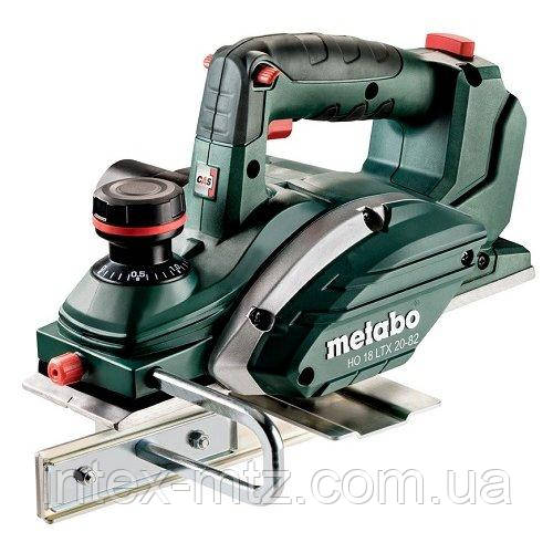 Рубанок акумуляторний Metabo HO18 LTX 20-82 (без акумулятора)