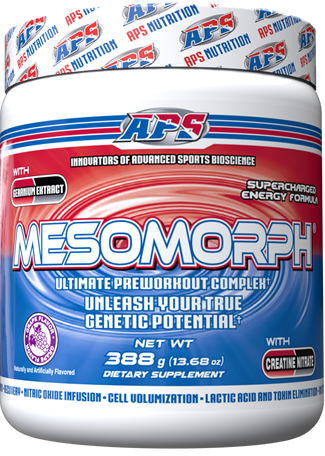 Предтреник з геранню APS Mesomorph V4 25 serv. 388 g