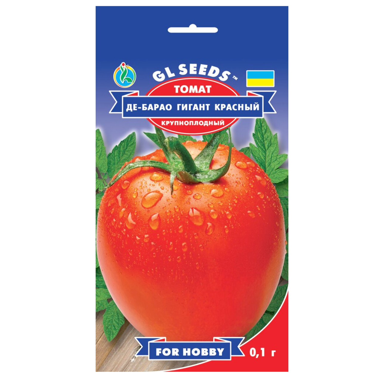 Томат Де-барао червоний гігант 0.1 г Gl Seeds, фото 1