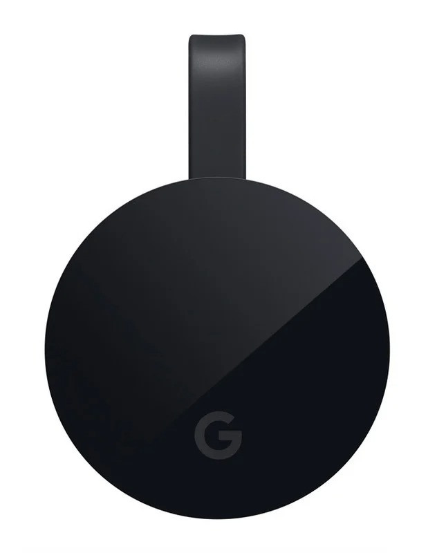 Медіаплеєр Google Chromecast Ultra