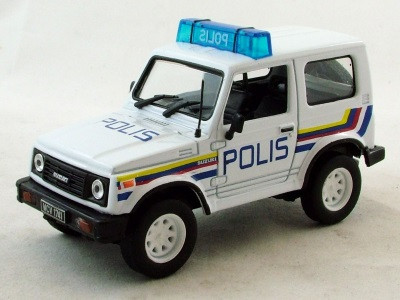 Поліцейські Машини Світу №27 Suzuki Samurai Поліція Малайзії | Колекційна модель 1:43 | DeAgostini