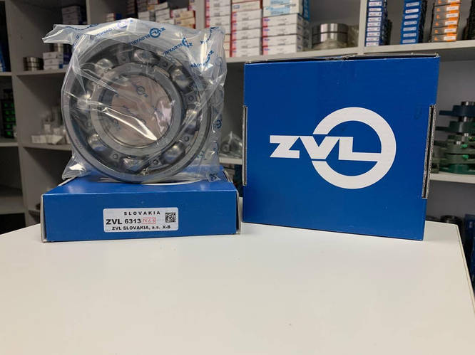 Підшипник 6313 (313) ZVL (Словаччина), 65х140х33 мм, кульковий ...
