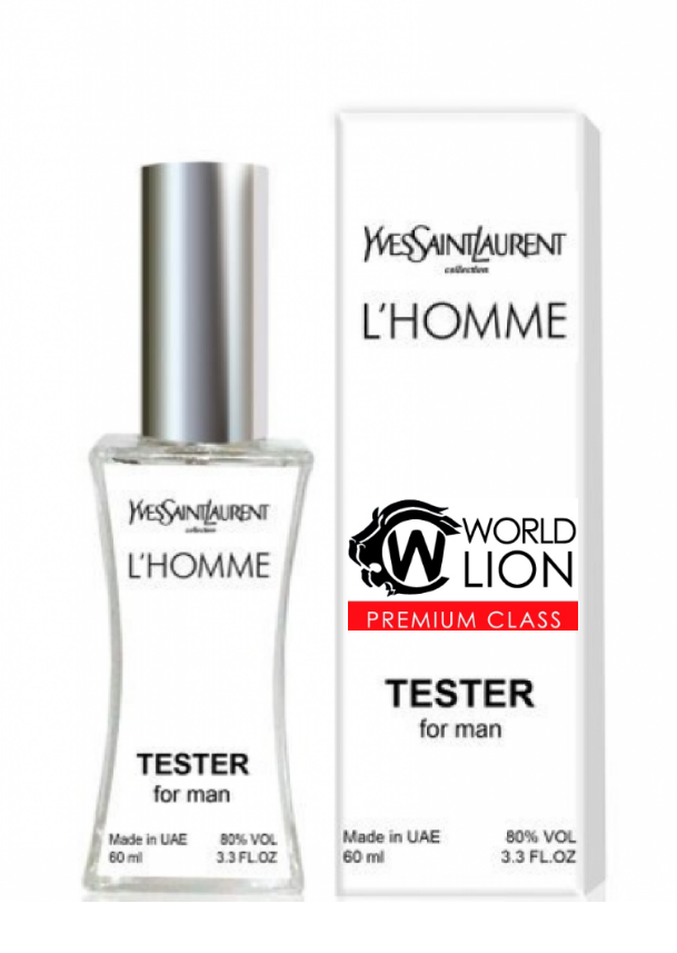 Тестер Yves Saint Laurent l'homme чоловічий, 60 мл
