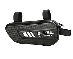 Велосумка — кейс під раму B-Soul BG168 Carbon Black