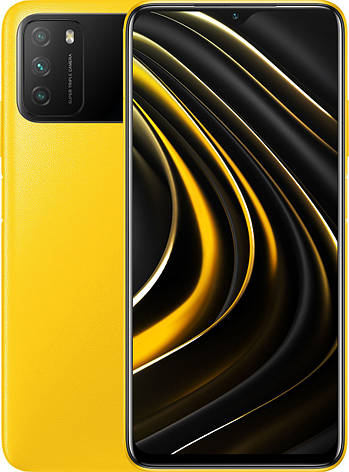 Xiaomi POCO M3 4/64 Yellow Гарантія 1 Рік, фото 2