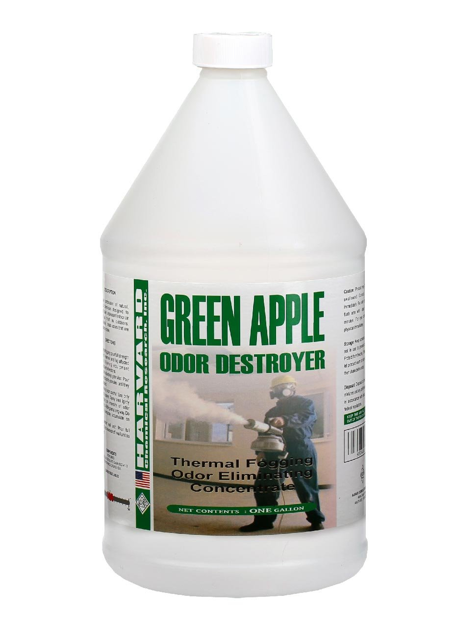 Рідина для сухого туману Harvard Odor Destroyer Green Apple (яблуко) 3.8 л