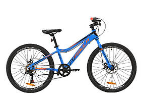 Велосипед 24" Formula ACID DD 2020 (синьо-чорно-помаранчевий)