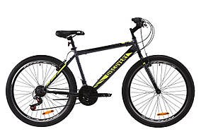 Велосипед 26" Discovery ATTACK 2020 (червоно-чорний з салатовим)