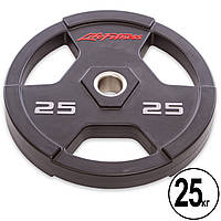 Диски для штанги (блины) 25 кг d-51мм PU с хватом Life Fitness SC-80154-25