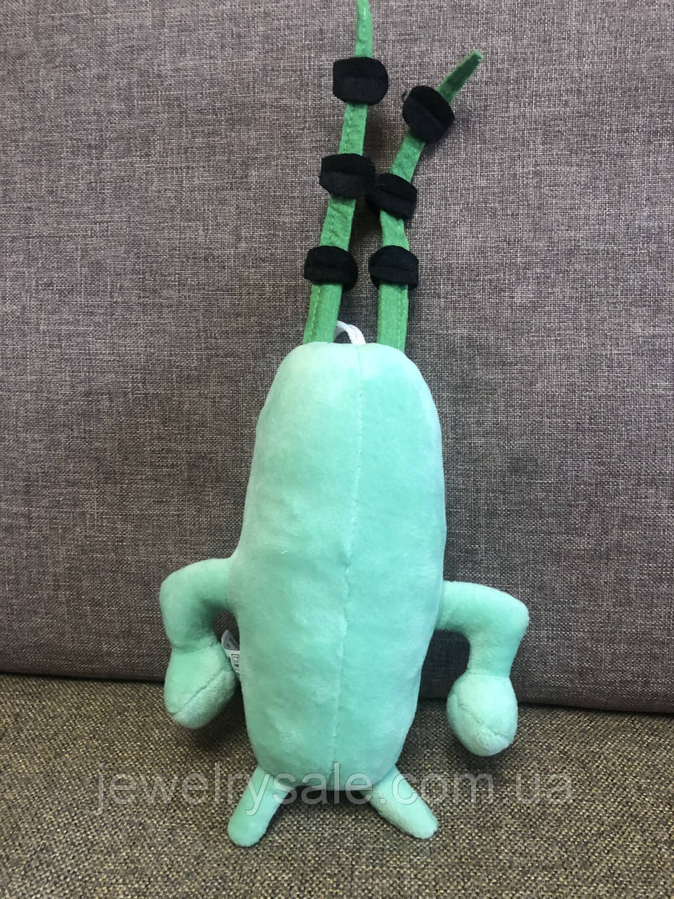 Планктон из мультфильма Спанч Боб, мягкая игрушка Планктон - фото 2 - id-p1325399622
