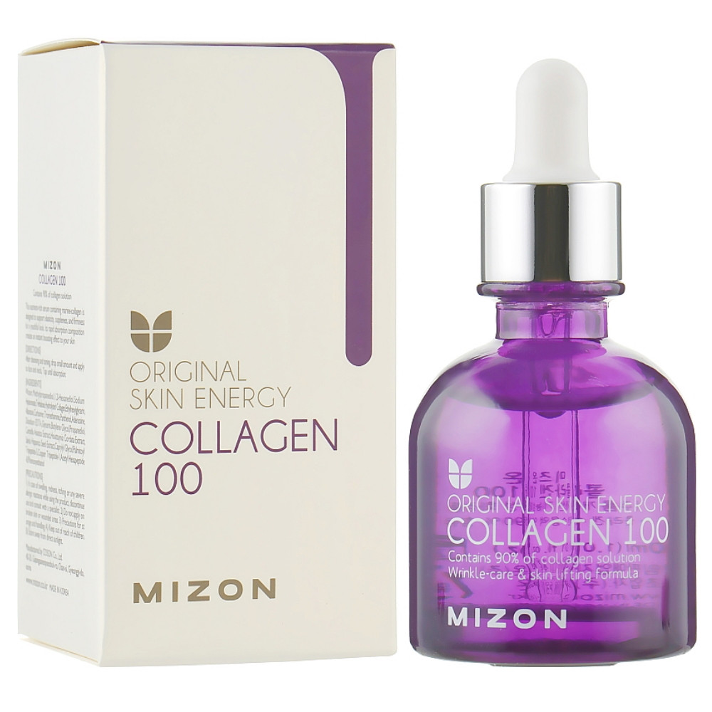 Ампульна колагенова сироватка для обличчя Mizon Original Skin Energy Collagen 100 Ampoule 30 мл