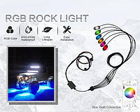 AURORA Rock Light RGB-D8 - Точкові світлодіодні вогні IP69K