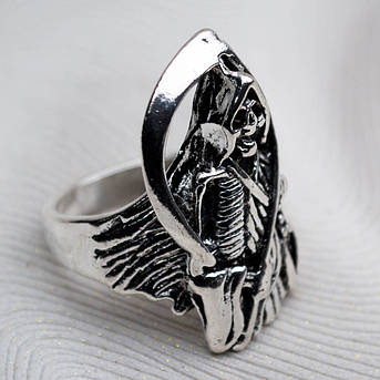 Перстень Смерть з косою PEB-40, фото 1