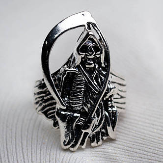 Перстень Смерть з косою PEB-40, фото 2
