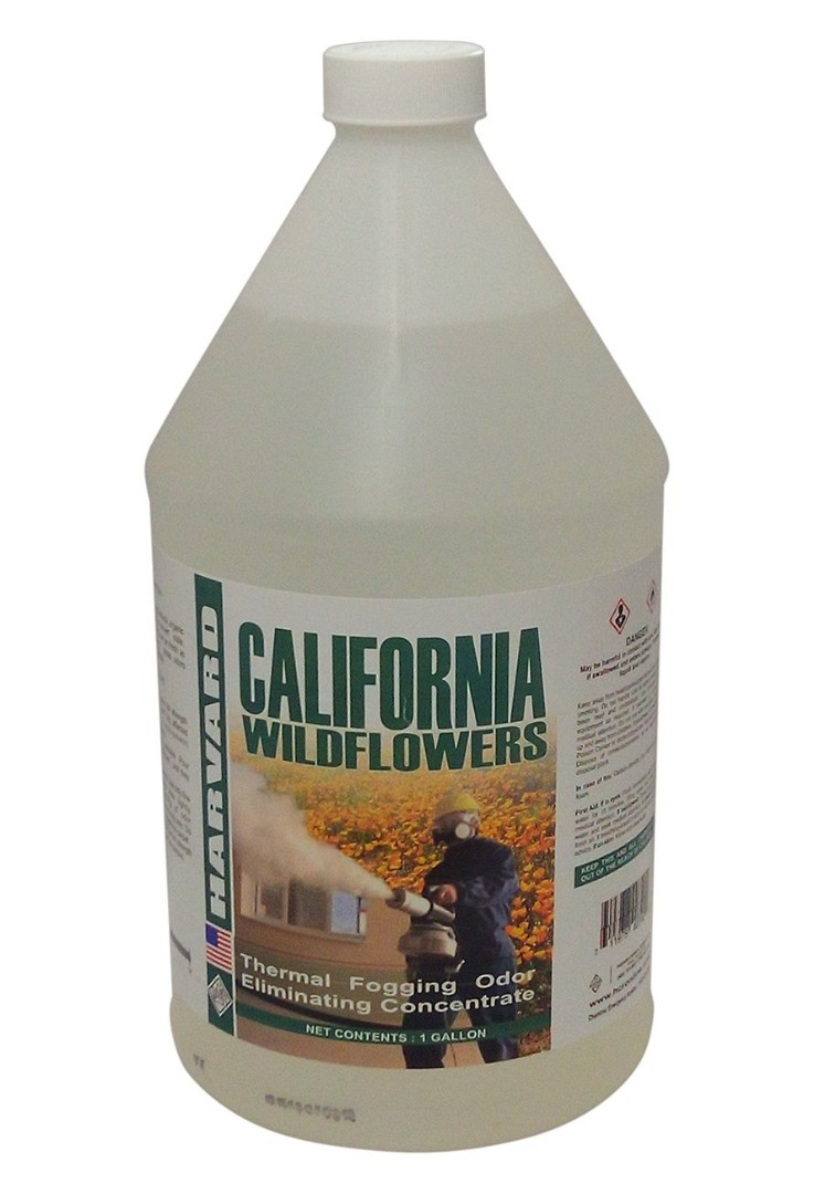Рідина для сухого туману Harvard Odor Destroyer California Wildflowers (Квіти Каліфорнії) 3.8 л