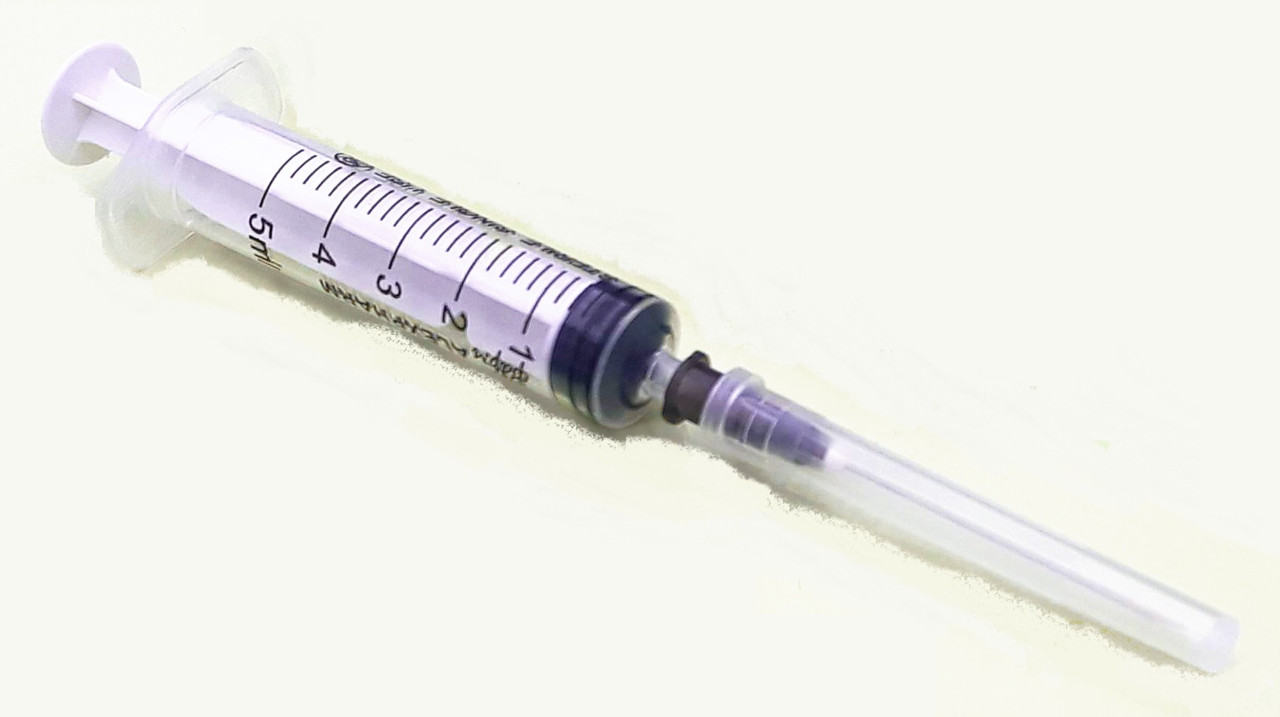 Шприц 5 мл трьохкомпонентний Luer, Alexpharm