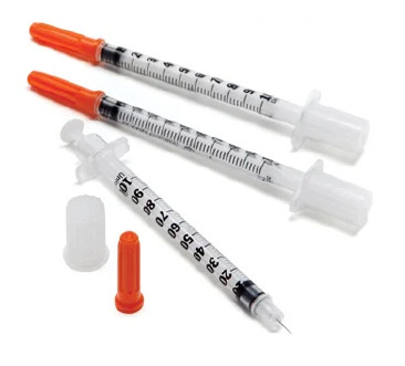 BD MicroFine Plus 1 мл U-100 (упаковка 100 шт) Інсуліновий шприц 30G (0.3*8 mm)