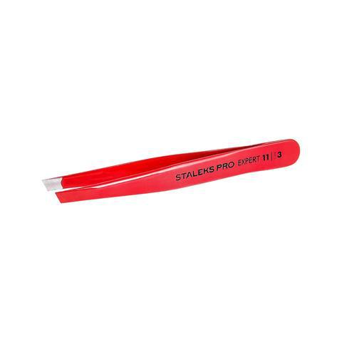 Пінцет для брів Staleks EXPERT 11 TYPE 3 - TE-11/3, фото 1