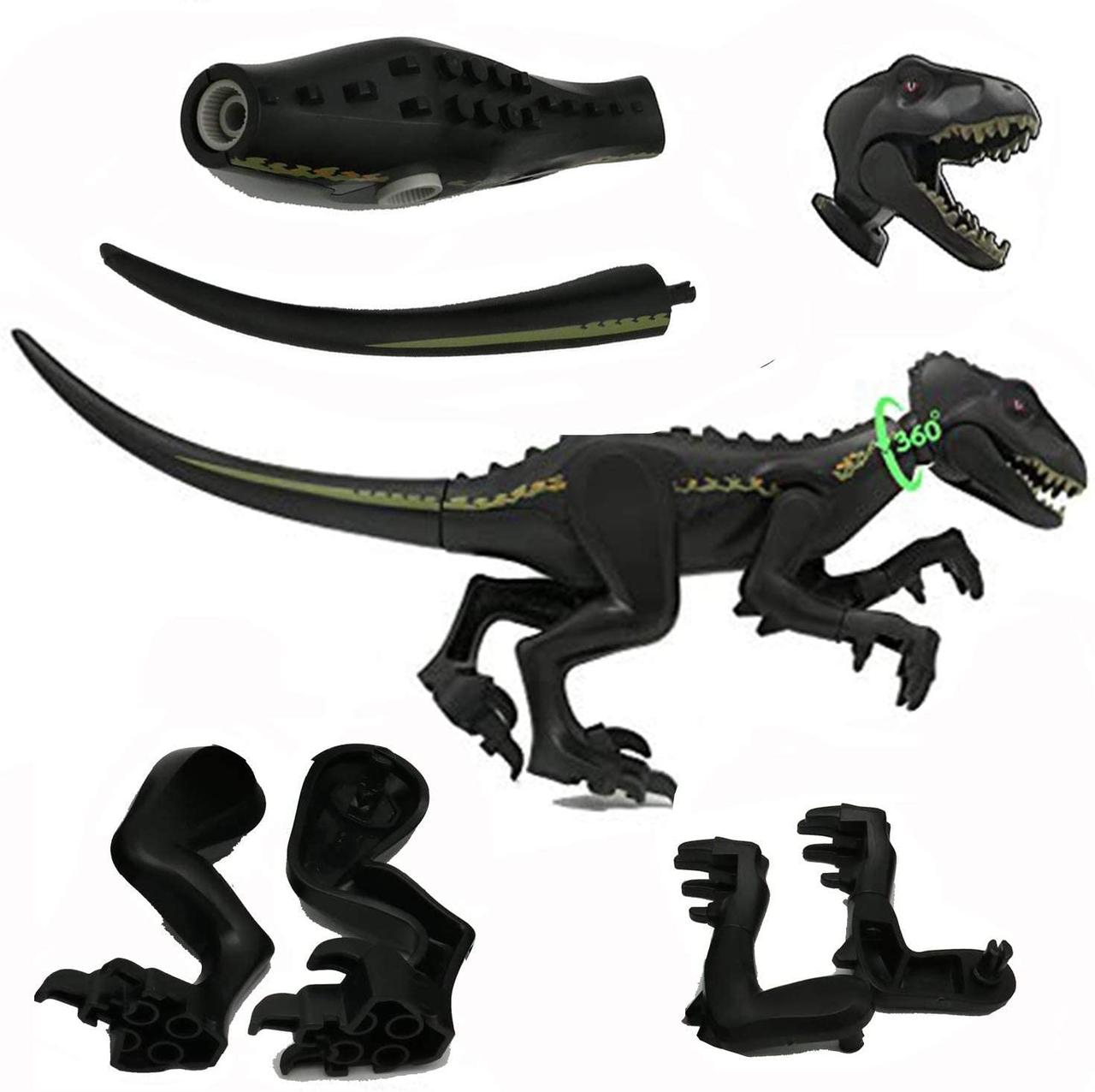 Розбірної динозавр Раптор з наклейками Dinosaur Toy Building Jurassic Raptor with Stickers