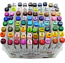 Фломастери Aihao sketchmarker  PM508-80 кольорові в пластиковій колбі