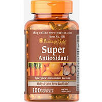 Puritan's pride Super Antioxidant Formula, Комплекс антиоксидантов (100 капс.)