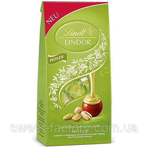 Шоколадні цукерки Lindt Lindor Pistazie 137g