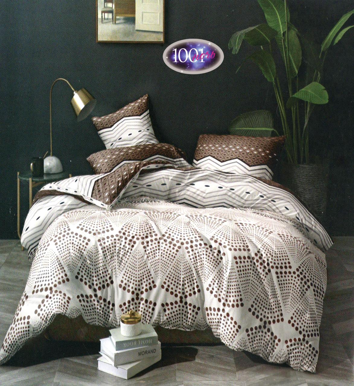 Набір постільної білизни Бязь Голд Люкс №бл470 Двуспальний розмір 200х220 см., фото 1