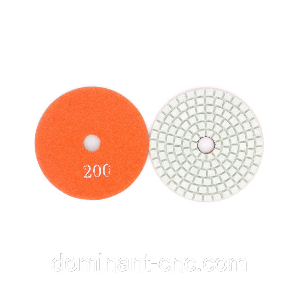 Алмазний гнучкий шліфувальний круг 150 мм P200 Клас А