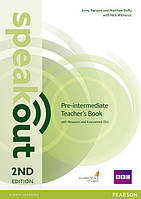 Книга для вчителя Speak Out 2nd Pre-Intermediate Teachers book +CD