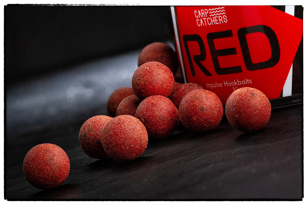 Бойли тонучі Carp Catchers Impulse Hookbaits «RED» 14 mm