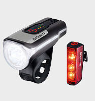 Велосипедный фонарь Sigma Sport Aura 80 USB K-SET II