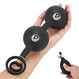 Анальні кульки Inflatable Silicone Ball, фото 4