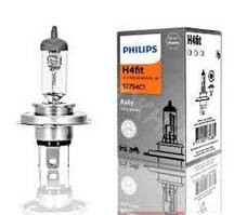 Лампа фары H4 12V 100/90W P43t-38 FIT (Philips)