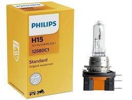 Лампа фари H15 55/15W 12V PGJ23T-1 (hilips)