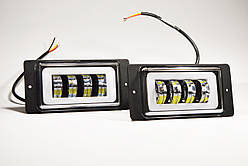 Додаткова світлодіодна LED фара( На ваз 2110,2115 ) Чіткої світловий тіньової кордоном