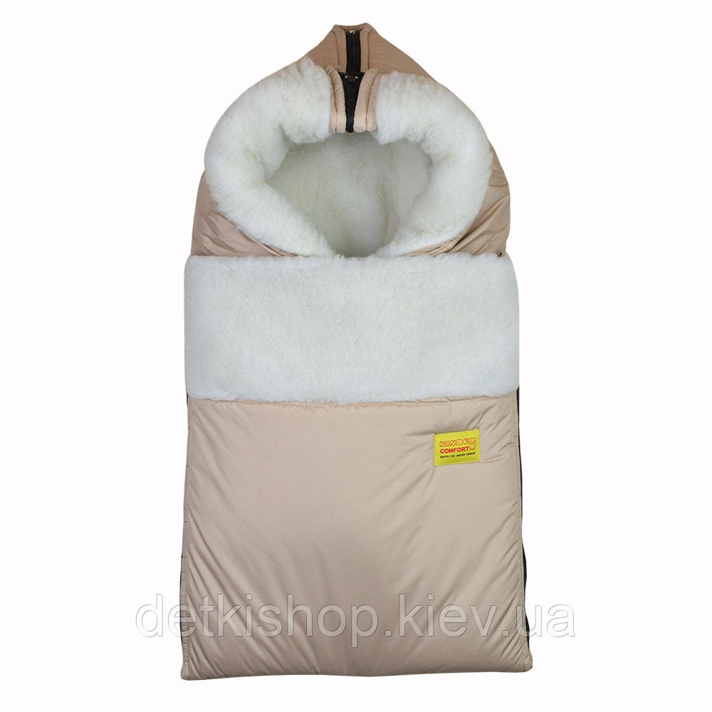 Конверт на овчине Kinder Comfort Grand Sand (бежевый)