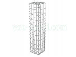 Стовп габіон 200х500х2000 мм (монтаж на спіралях), осередок 100х50 мм.